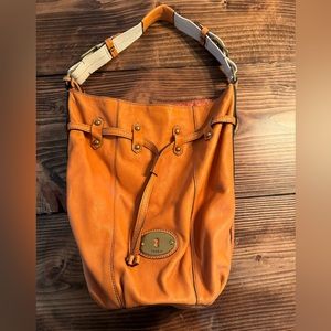 Fossil genuine leather, classic 1954 bag